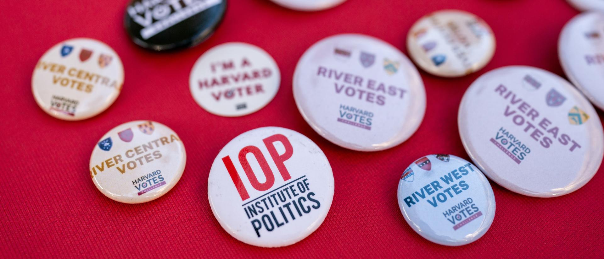 A collection of pins for the HVC. 